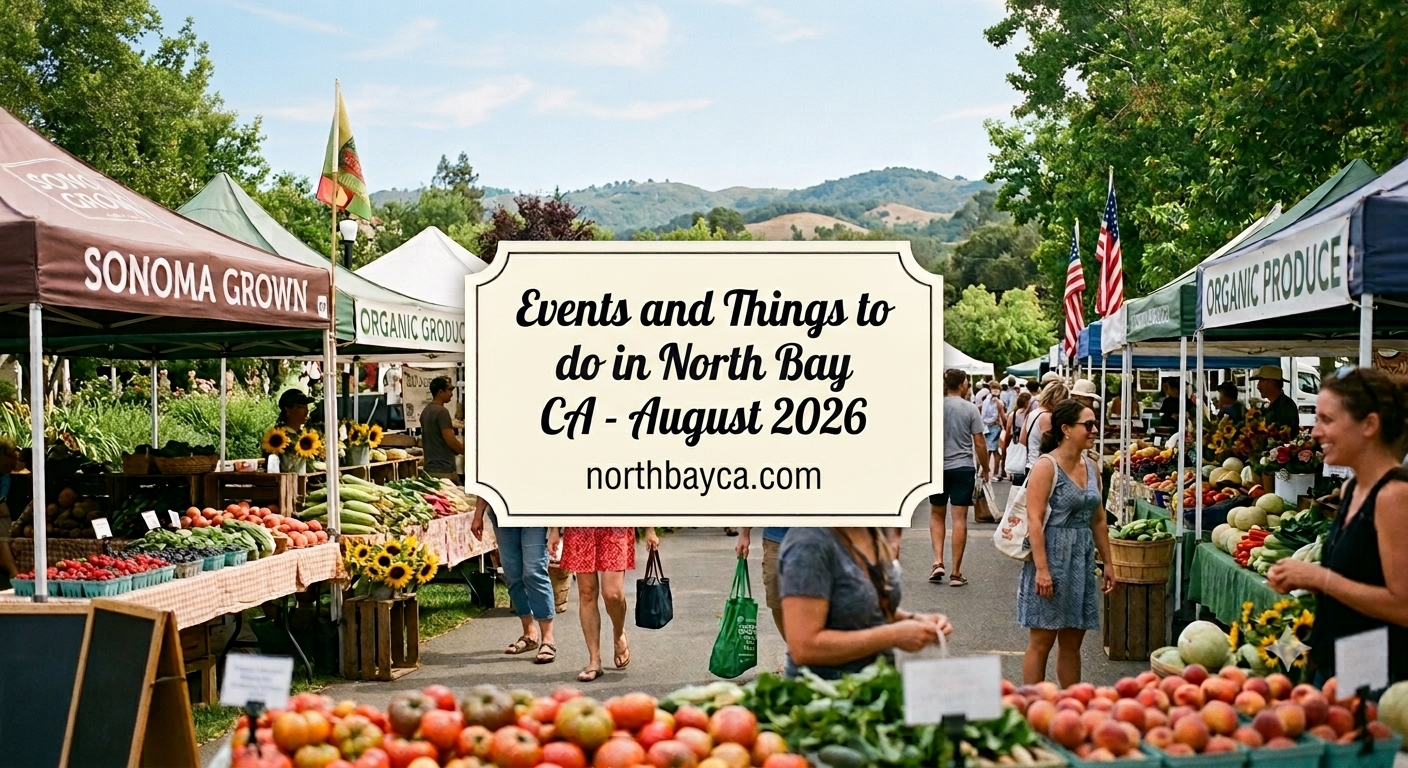 Read more about the article Events and Things to do in North Bay CA in August 2026